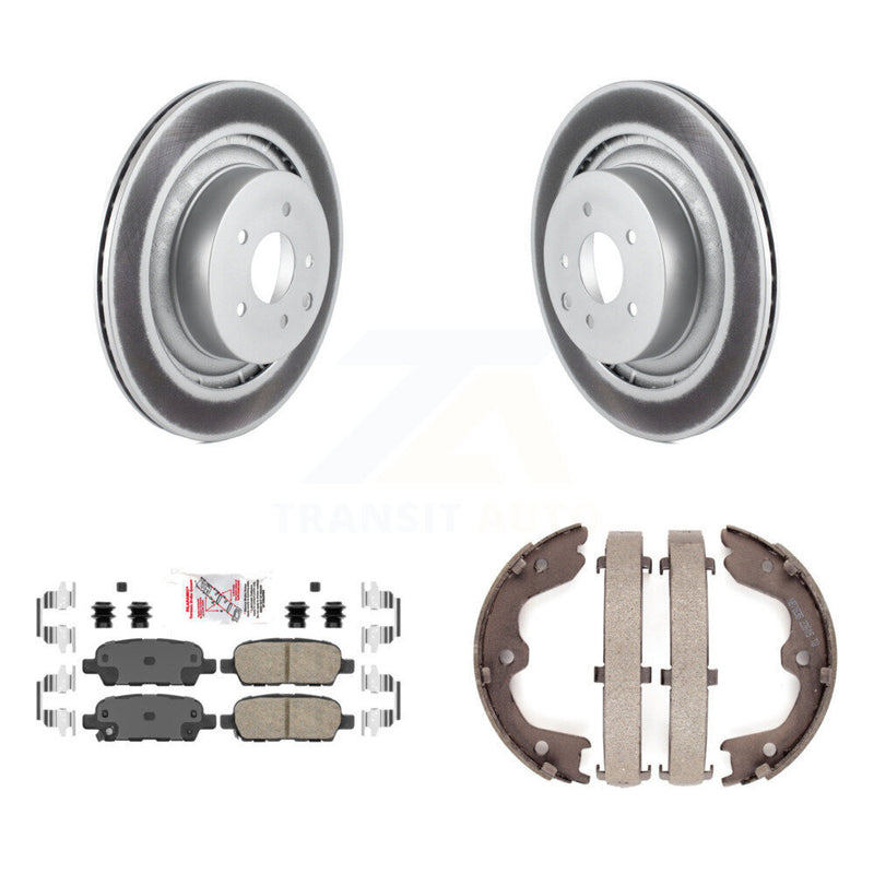 Transit Auto KGA-106416 Disc Brake Kit for 2014 INFINITI Q60 - Rear