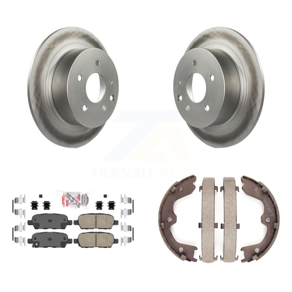 Transit Auto KGA-106421 Disc Brake Kit for 2007-2009 Nissan Altima - Rear