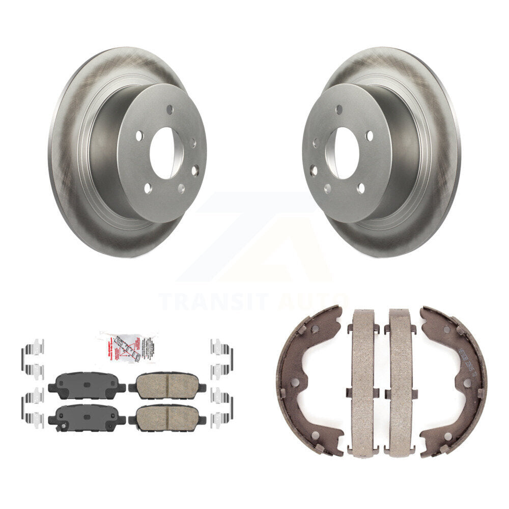 Transit Auto KGA-106422 Disc Brake Kit for 2007-2009 Nissan Altima - Rear