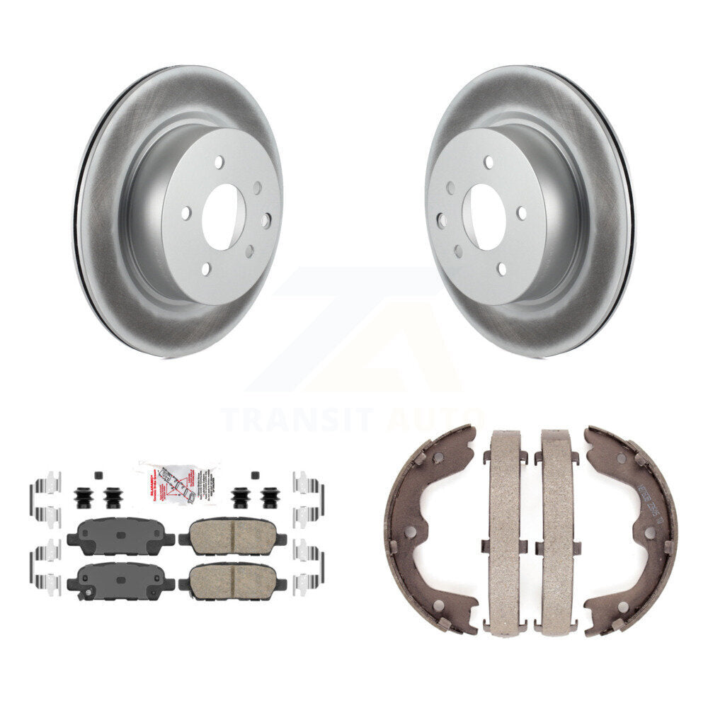 Transit Auto KGA-106423 Disc Brake Kit for 2008-2010 INFINITI M35, INFINITI M45, INFINITI EX35 - Rear