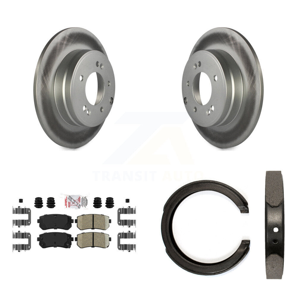 Transit Auto KGA-106425 Disc Brake Kit for 2014-2017 Hyundai Tucson, Hyundai Sonata, Kia Cadenza - Rear