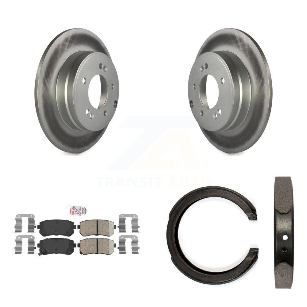 Transit Auto KGA-106426 Disc Brake Kit for 2014-2017 Hyundai Tucson, Hyundai Sonata, Kia Cadenza - Rear
