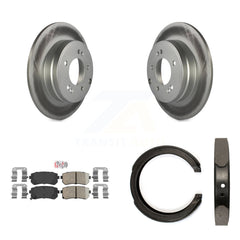 Transit Auto KGA-106426 Disc Brake Kit for 2014-2017 Hyundai Tucson, Hyundai Sonata, Kia Cadenza - Rear