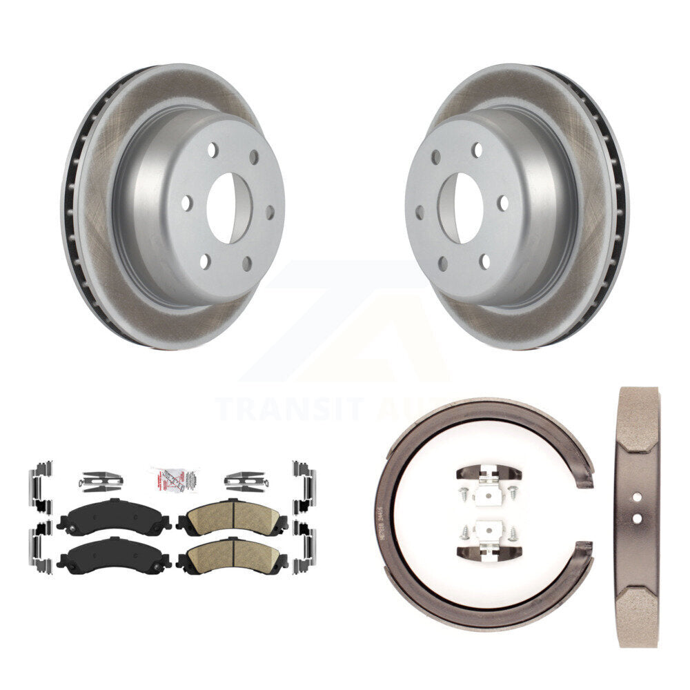 Transit Auto KGA-106434 Disc Brake Kit for 2000-2006 Chevrolet Silverado 1500, GMC Sierra 1500 and More - Rear