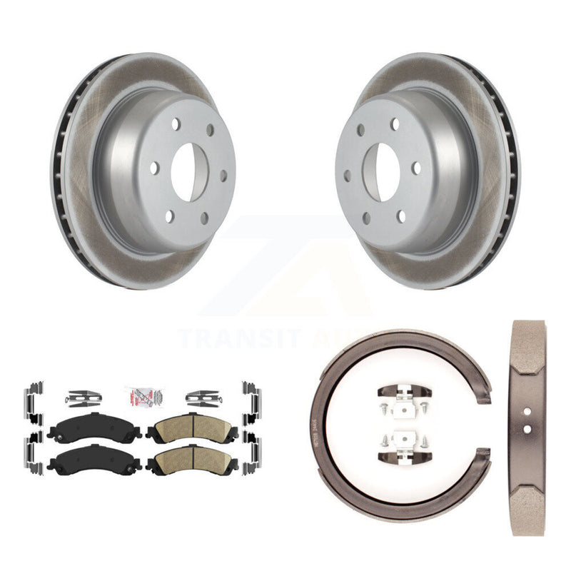 Transit Auto KGA-106434 Disc Brake Kit for 2000-2006 Chevrolet Silverado 1500, GMC Sierra 1500 and More - Rear