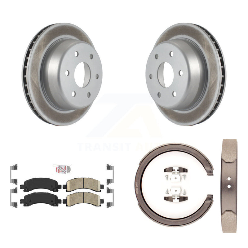 Transit Auto KGA-106435 Disc Brake Kit for 2002-2014 Cadillac Escalade, Chevrolet Avalanche 1500 and More - Rear