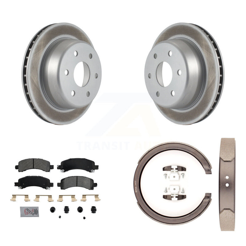 Transit Auto KGA-106436 Disc Brake Kit for 2002-2014 Cadillac Escalade, Chevrolet Avalanche 1500 and More - Rear