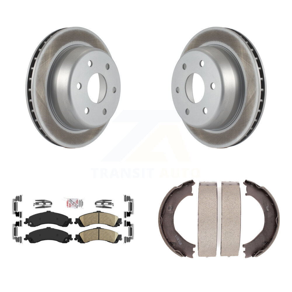 Transit Auto KGA-106440 Disc Brake Kit for 2006 Chevrolet Silverado 1500, GMC Sierra 1500 - Rear