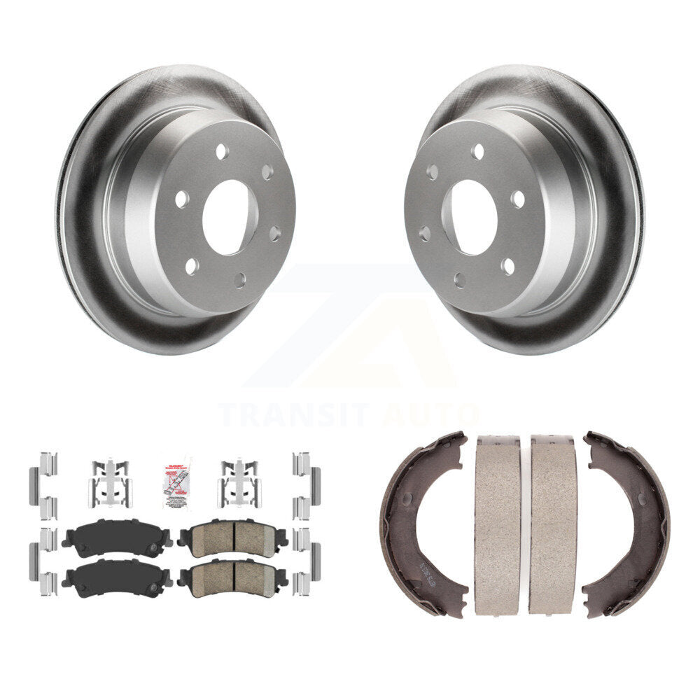 Transit Auto KGA-106441 Disc Brake Kit for 2006 Chevrolet Silverado 1500, GMC Sierra 1500 - Rear