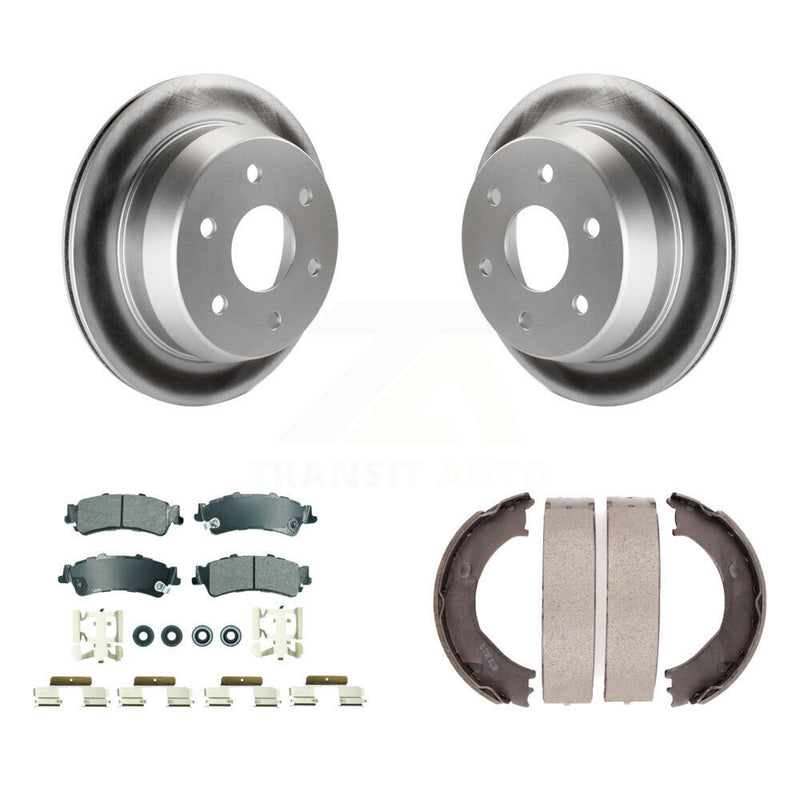 Transit Auto KGA-106442 Disc Brake Kit for 2006 Chevrolet Silverado 1500, GMC Sierra 1500 - Rear