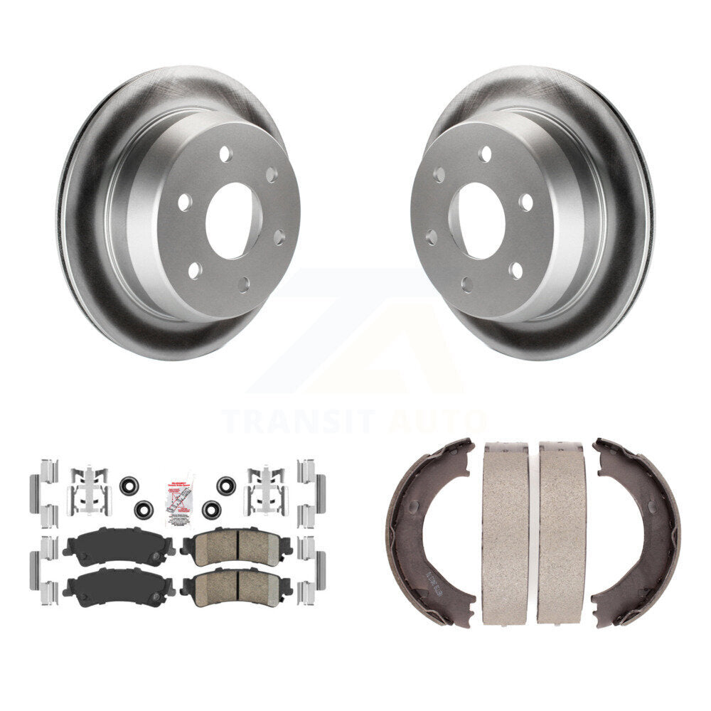 Transit Auto KGA-106443 Disc Brake Kit for 2006 Chevrolet Silverado 1500, GMC Sierra 1500 - Rear
