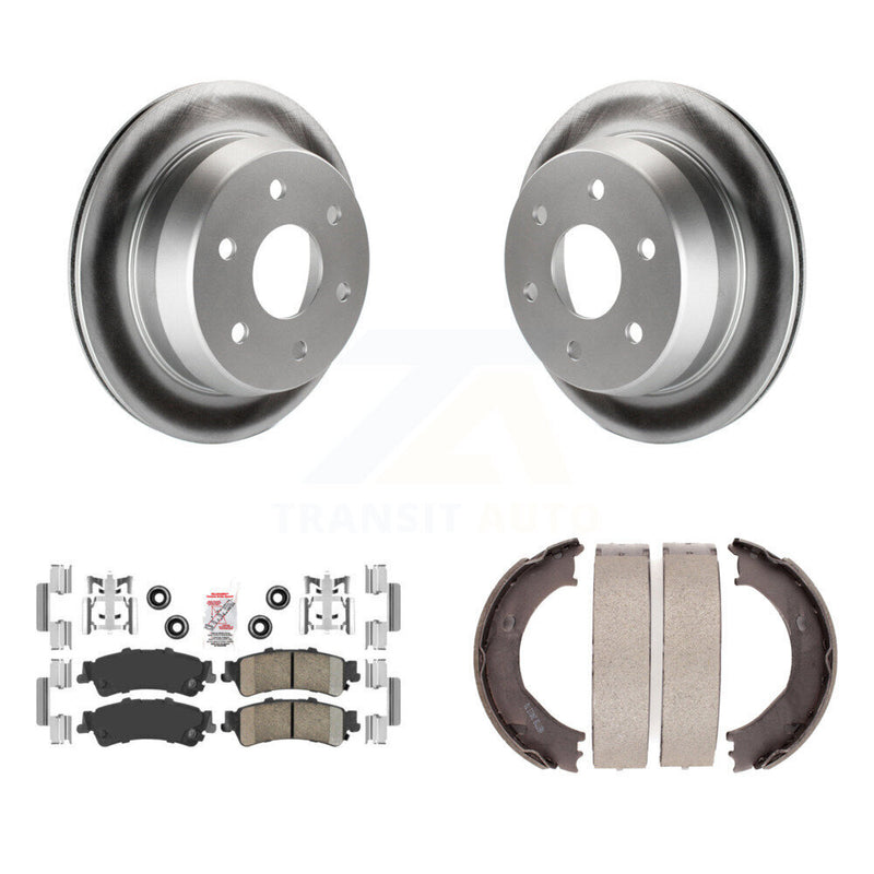 Transit Auto KGA-106443 Disc Brake Kit for 2006 Chevrolet Silverado 1500, GMC Sierra 1500 - Rear