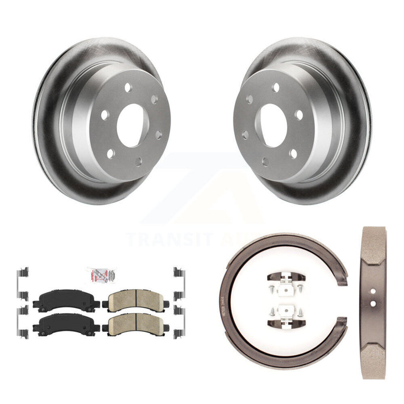 Transit Auto KGA-106444 Disc Brake Kit for 2002 Chevrolet Avalanche 1500, Chevrolet Suburban 1500 - Rear