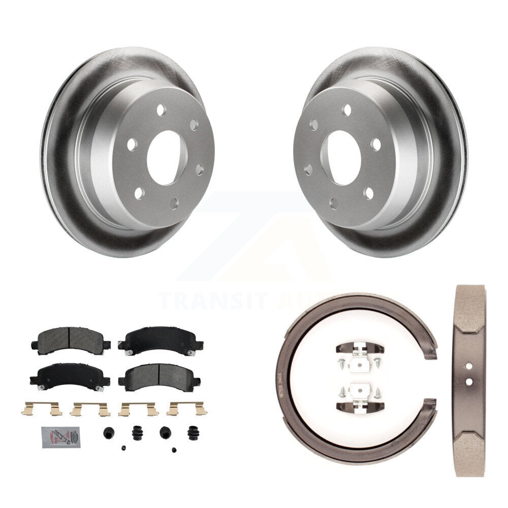 Transit Auto KGA-106445 Disc Brake Kit for 2002 Chevrolet Avalanche 1500, Chevrolet Suburban 1500 - Rear