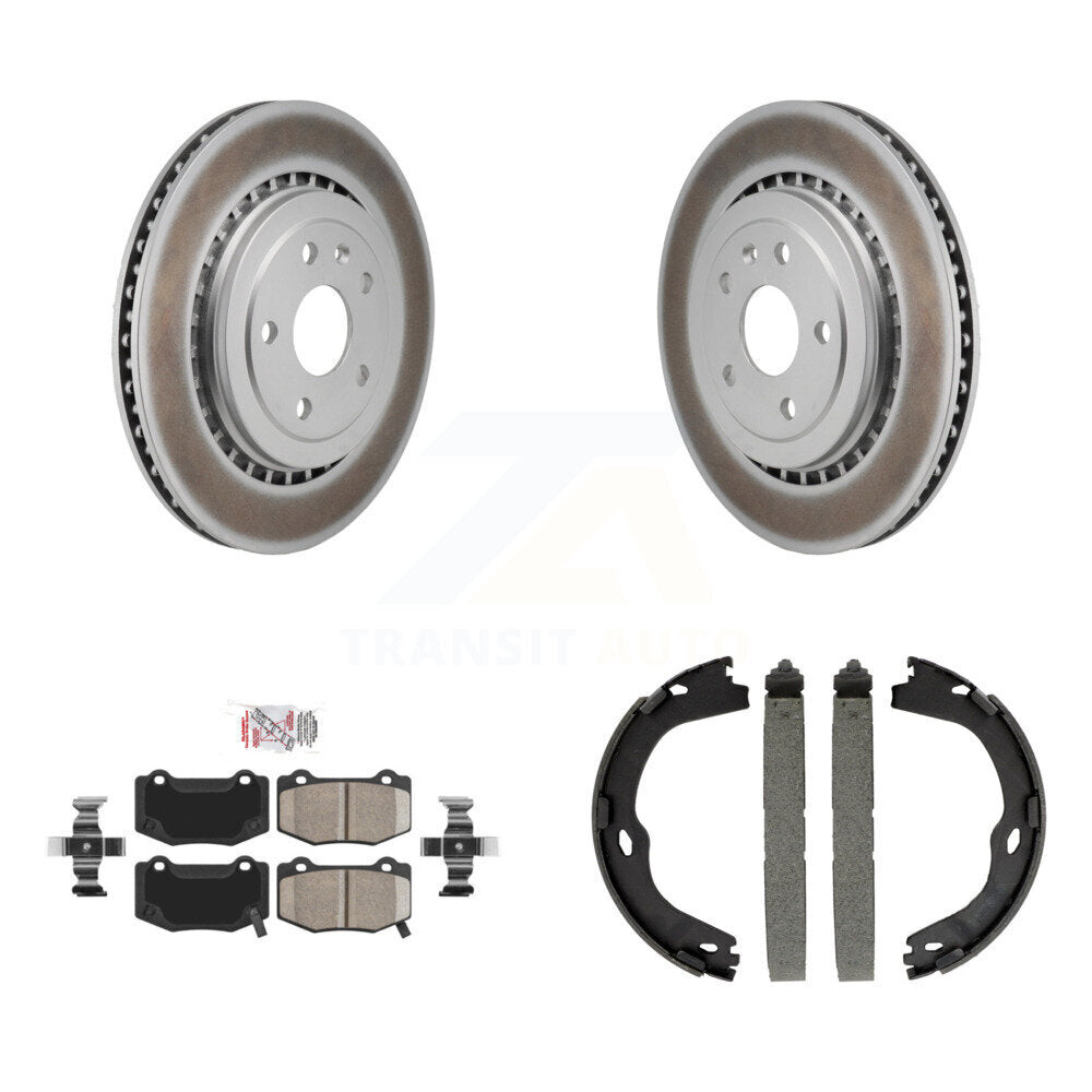 Transit Auto KGA-106447 Disc Brake Kit for 2016-2021 Chevrolet Camaro, Cadillac ATS - Rear