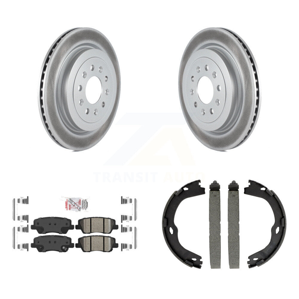 Transit Auto KGA-106448 Disc Brake Kit for 2013-2019 Cadillac ATS - Rear