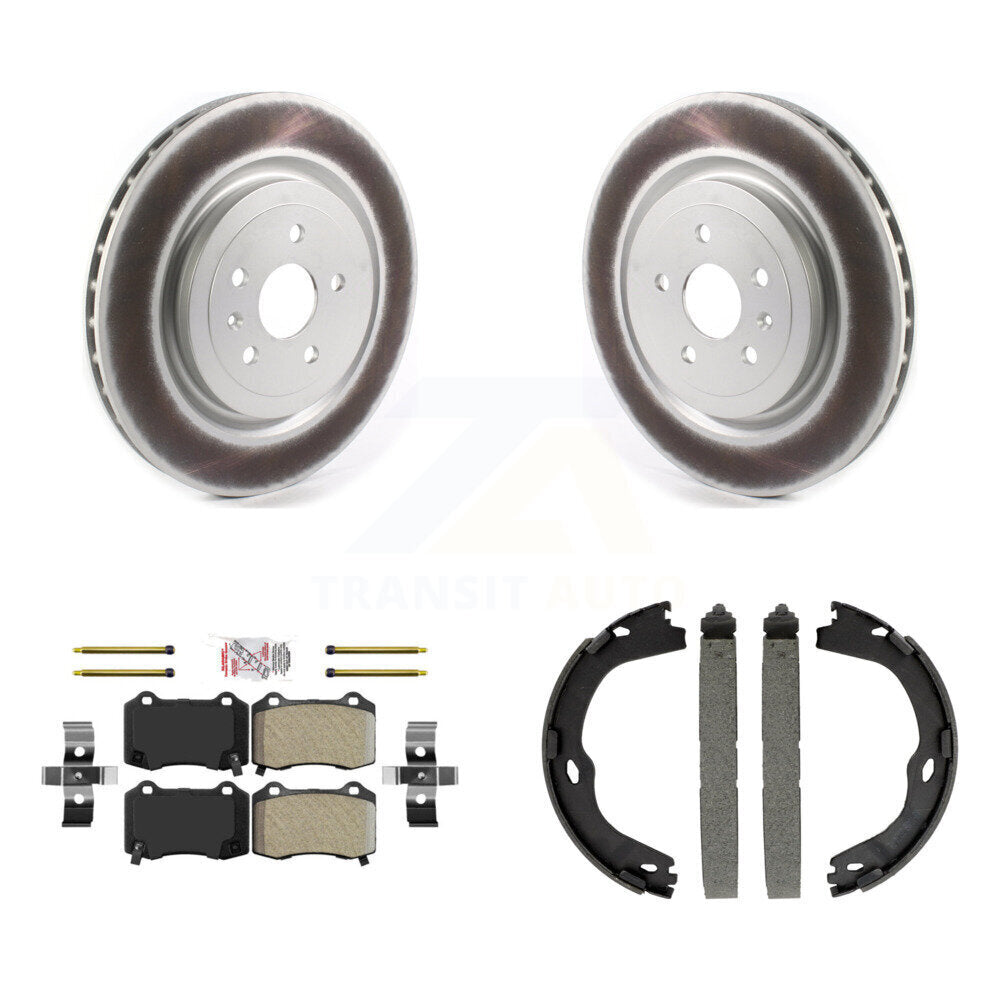 Transit Auto KGA-106451 Disc Brake Kit for 2016-2023 Chevrolet Camaro, Cadillac CTS - Rear