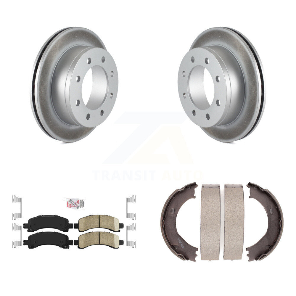 Transit Auto KGA-106453 Disc Brake Kit for 2003-2008 Chevrolet Express 2500, GMC Savana 2500 and More - Rear