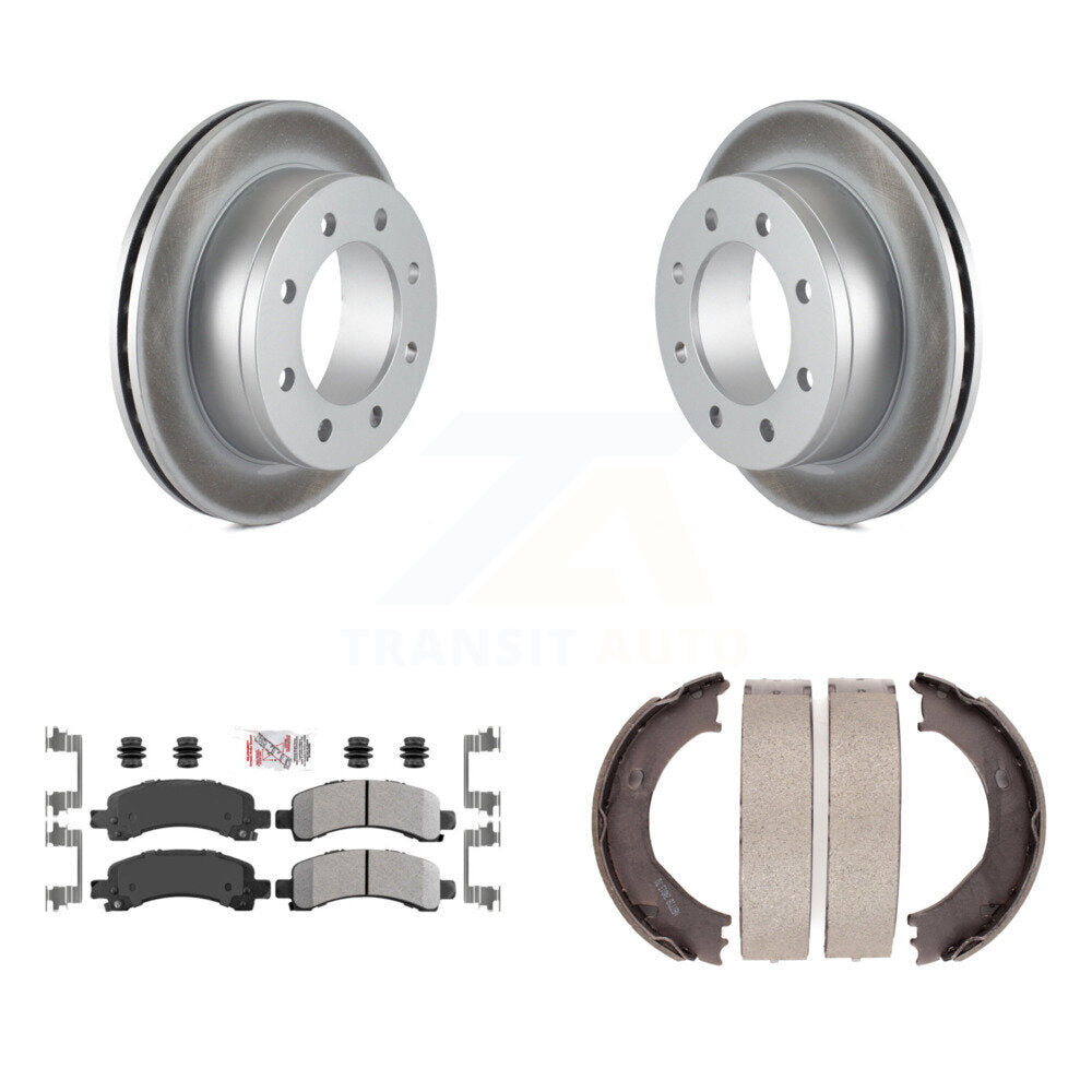Transit Auto KGA-106454 Disc Brake Kit for 2003-2008 Chevrolet Express 2500, GMC Savana 2500 and More - Rear