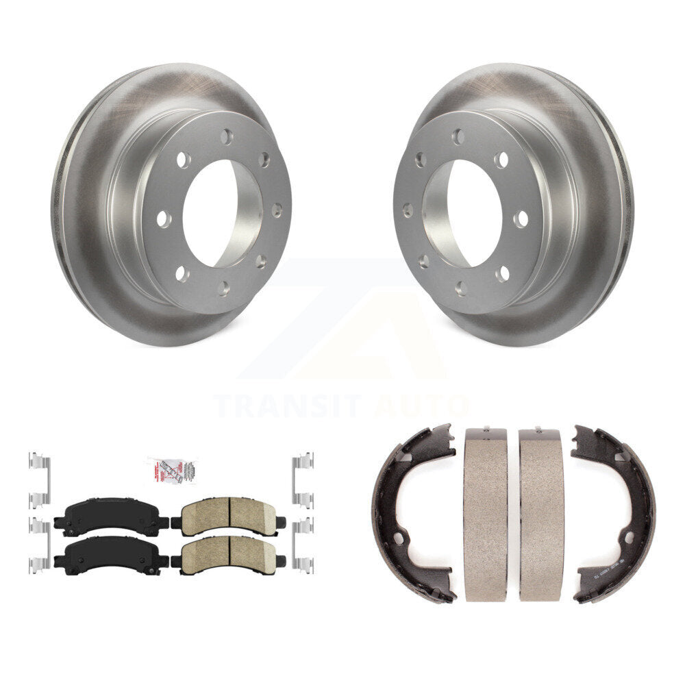 Transit Auto KGA-106458 Disc Brake Kit for 2008-2020 GMC Savana 2500, Chevrolet Express 2500 and More - Rear