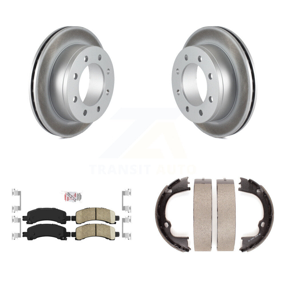 Transit Auto KGA-106459 Disc Brake Kit for 2008-2018 Chevrolet Express 2500, GMC Savana 2500 and More - Rear