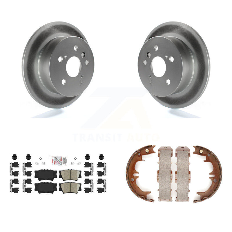 Transit Auto KGA-106467 Disc Brake Kit for 2007-2012 Toyota Avalon, Lexus ES350, Toyota Camry - Rear