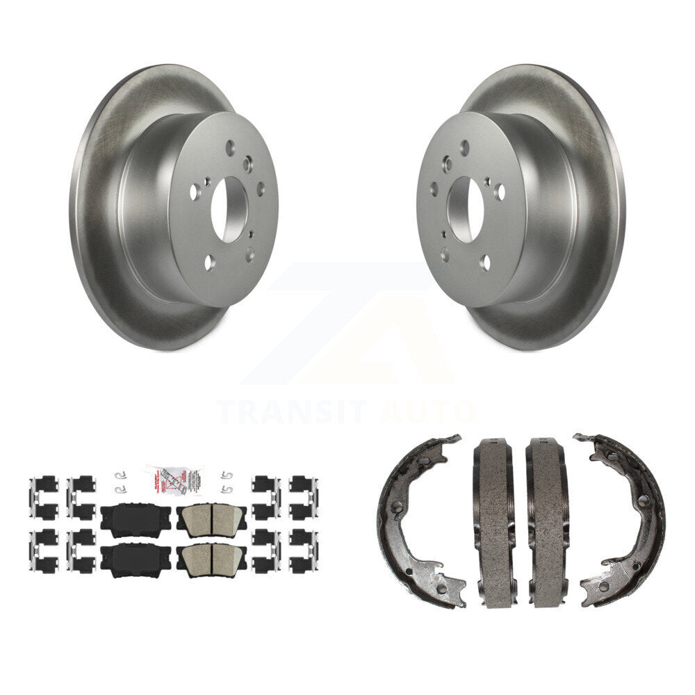 Transit Auto KGA-106470 Disc Brake Kit for 2012-2018 Lexus ES350, Lexus ES300h and More - Rear