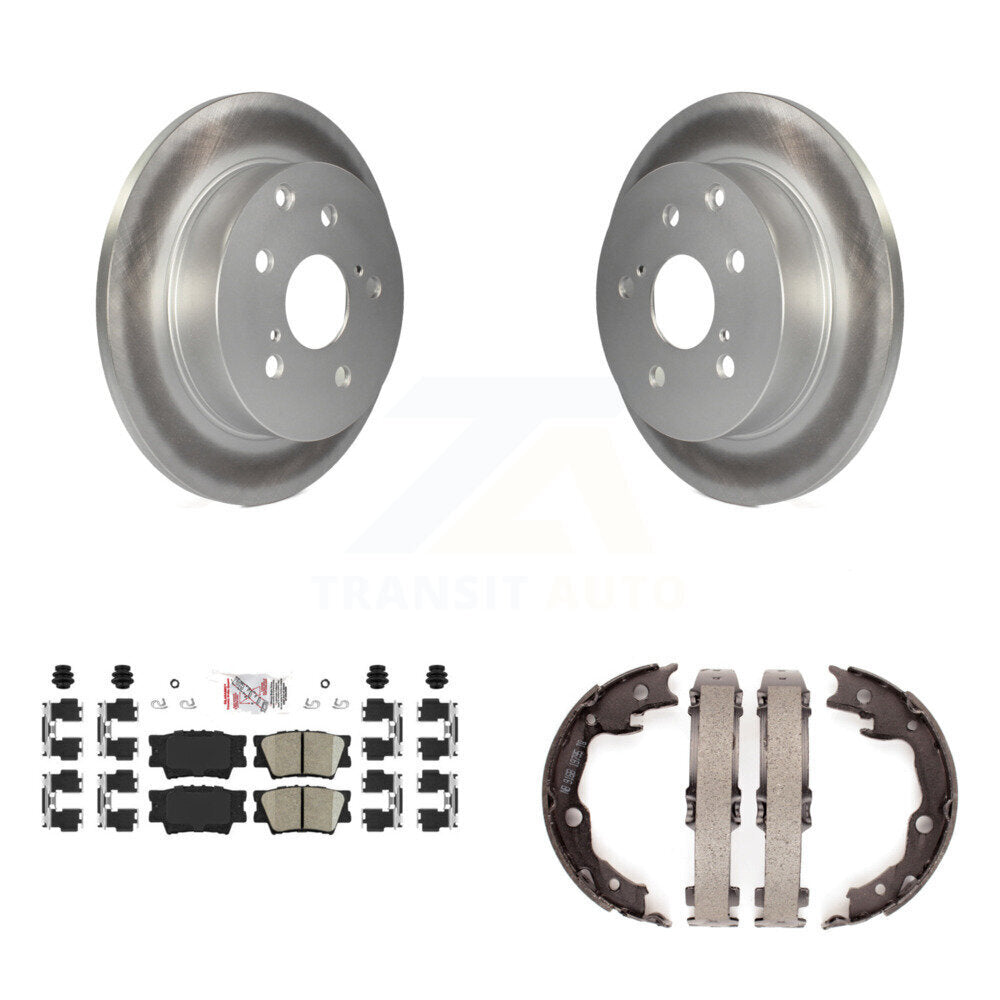 Transit Auto KGA-106471 Disc Brake Kit for 2006-2018 Lexus HS250h, Toyota RAV4 - Rear
