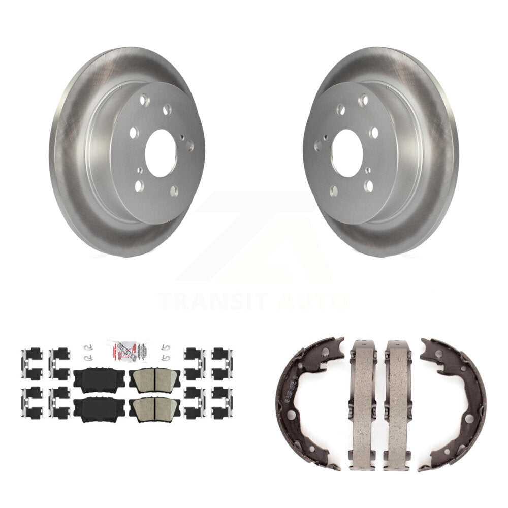 Transit Auto KGA-106472 Disc Brake Kit for 2006-2018 Lexus HS250h, Toyota RAV4 - Rear