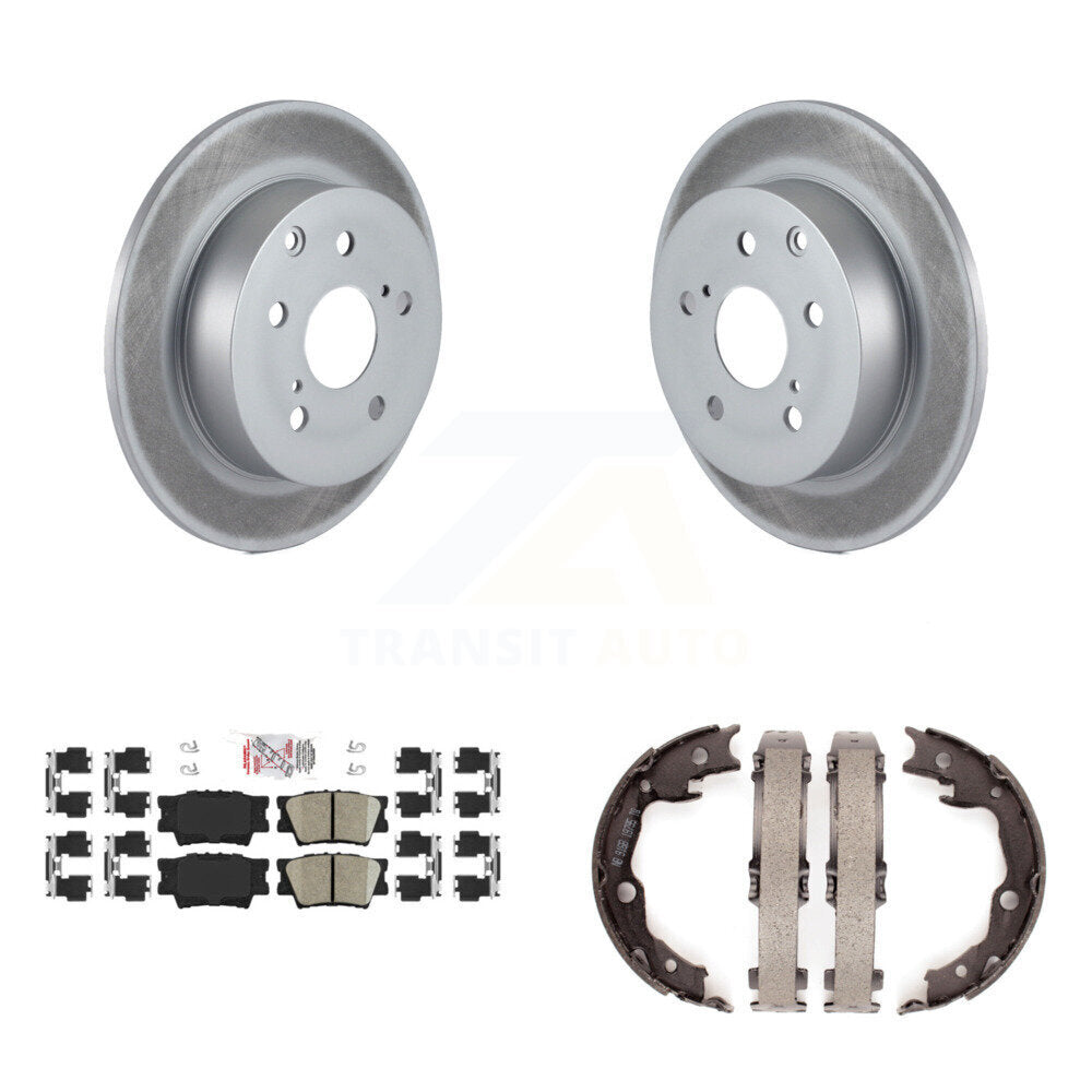 Transit Auto KGA-106474 Disc Brake Kit for 2009-2013 Toyota Matrix, Pontiac Vibe - Rear