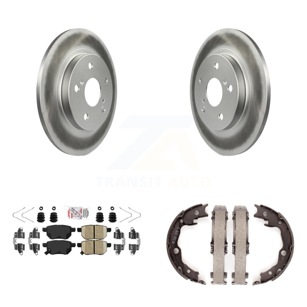 Transit Auto KGA-106477 Disc Brake Kit for 2009-2013 Toyota Matrix, Pontiac Vibe - Rear