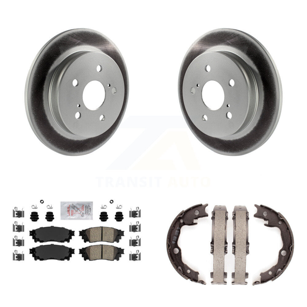Transit Auto KGA-106480 Disc Brake Kit for 2018-2023 Toyota Camry, Toyota RAV4 - Rear