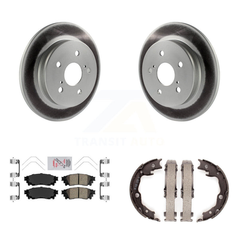 Transit Auto KGA-106482 Disc Brake Kit for 2018-2023 Toyota Camry, Toyota RAV4 - Rear