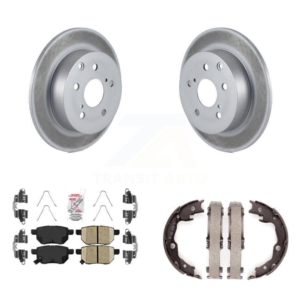 Transit Auto KGA-106483 Disc Brake Kit for 2010 Toyota Matrix - Rear