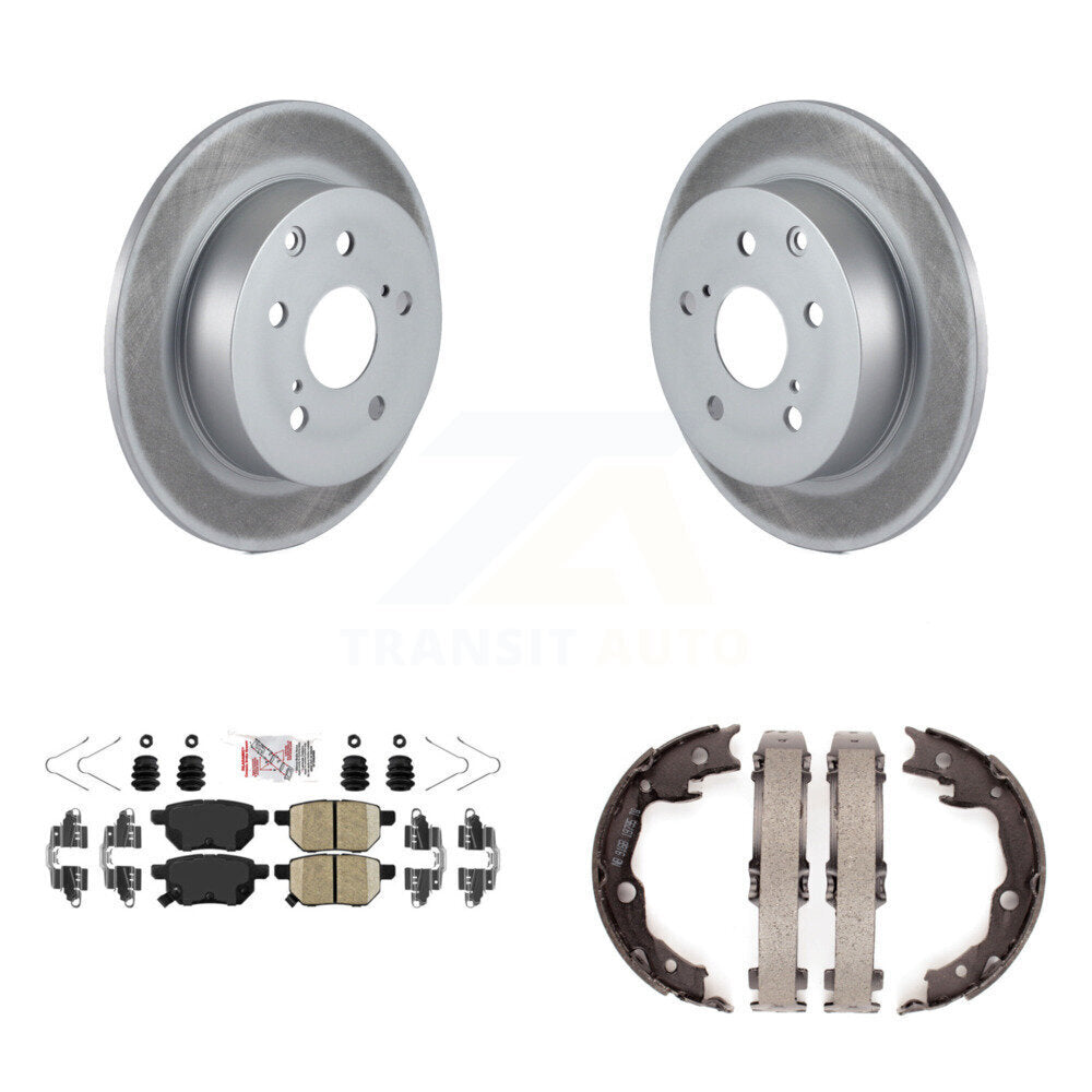 Transit Auto KGA-106484 Disc Brake Kit for 2010 Toyota Matrix - Rear
