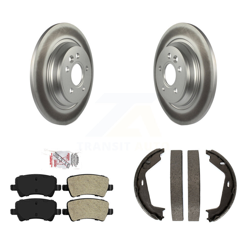 Transit Auto KGA-106489 Disc Brake Kit for 2007-2009 Volvo S80 - Rear