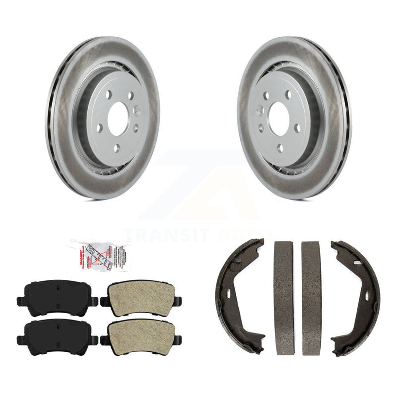 Transit Auto KGA-106490 Disc Brake Kit for 2007-2009 Volvo S80 - Rear