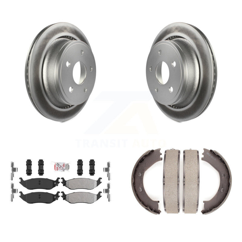 Transit Auto KGA-106493 Disc Brake Kit for 2002-2008 Dodge Ram 1500, Chrysler Aspen, Dodge Durango - Rear