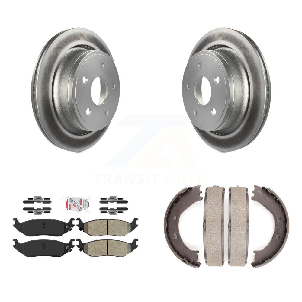 Transit Auto KGA-106494 Disc Brake Kit for 2002-2008 Dodge Ram 1500, Chrysler Aspen, Dodge Durango - Rear