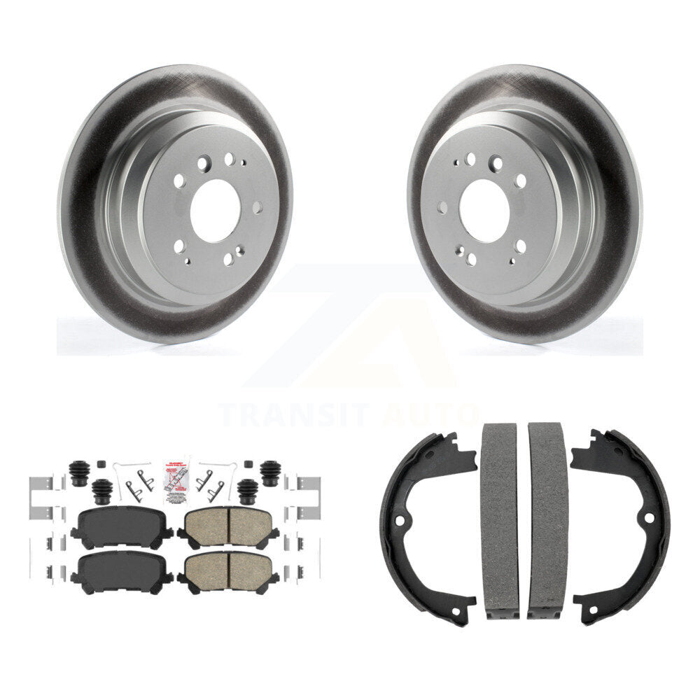 Transit Auto KGA-106511 Disc Brake Kit for 2016-2024 Honda Passport, Honda Ridgeline, Honda Pilot - Rear