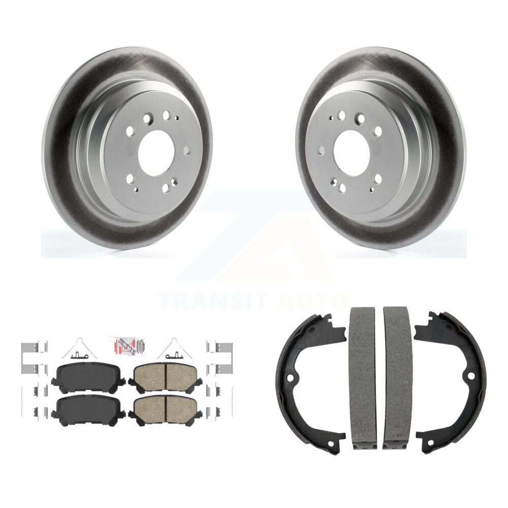 Transit Auto KGA-106512 Disc Brake Kit for 2016-2024 Honda Passport, Honda Ridgeline, Honda Pilot - Rear