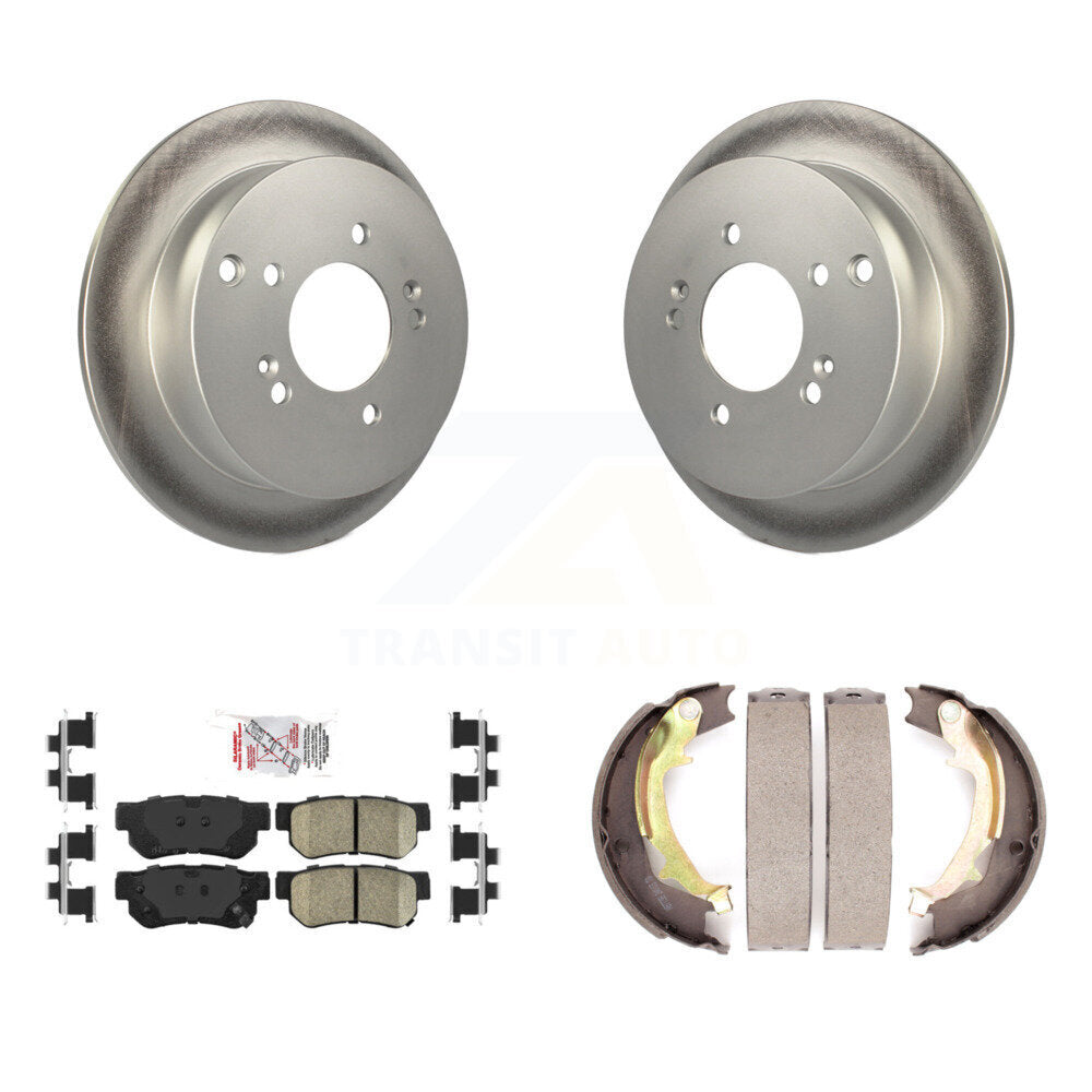 Transit Auto KGA-106514 Disc Brake Kit for 2001-2010 Hyundai Tucson, Kia Sportage, Hyundai Santa Fe - Rear