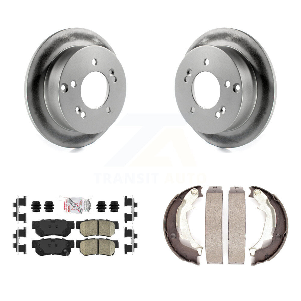 Transit Auto KGA-106515 Disc Brake Kit for 2001-2006 Kia Optima, Hyundai Sonata and More - Rear