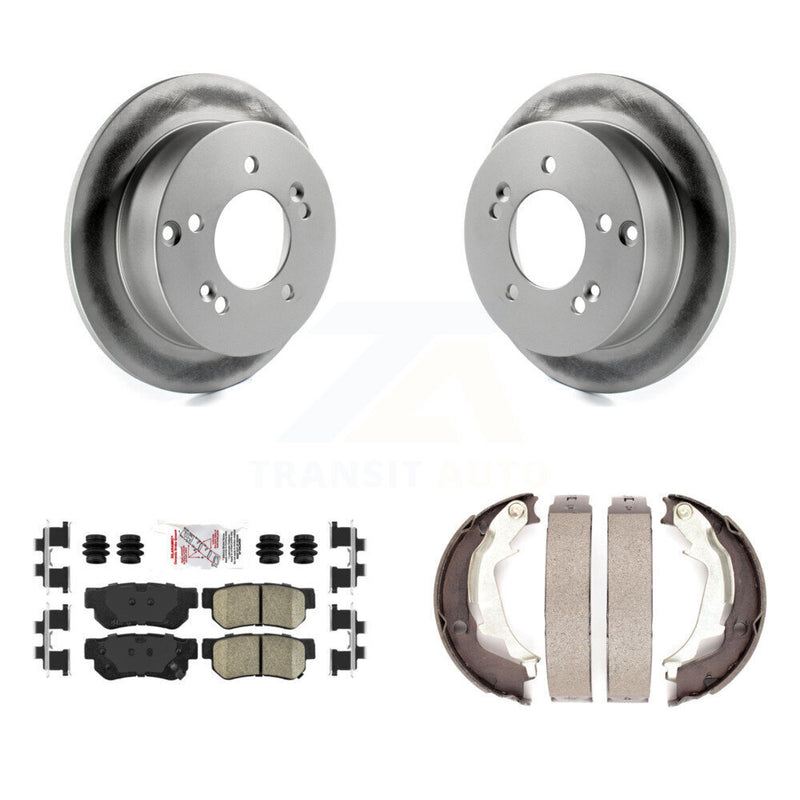 Transit Auto KGA-106515 Disc Brake Kit for 2001-2006 Kia Optima, Hyundai Sonata and More - Rear