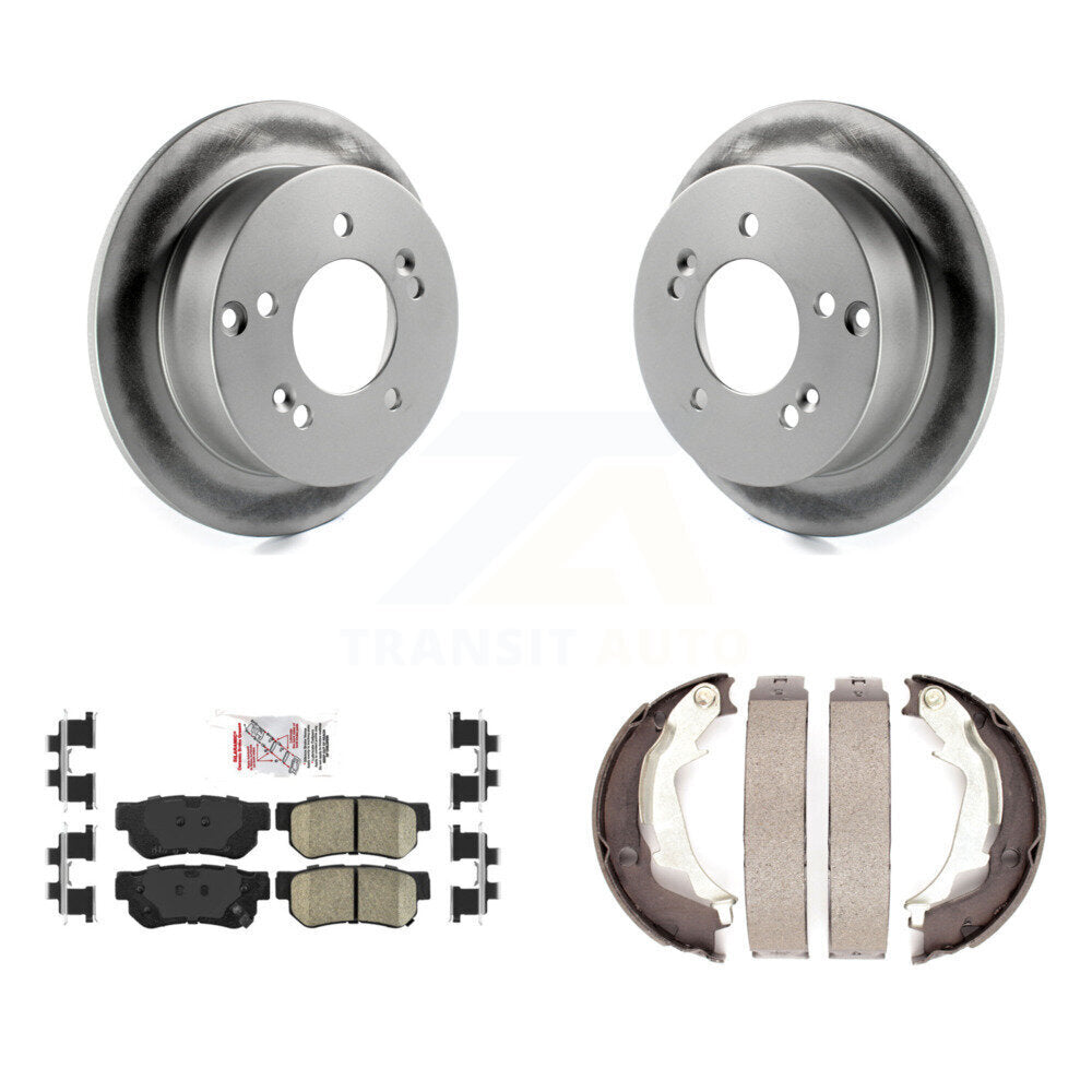 Transit Auto KGA-106516 Disc Brake Kit for 2001-2006 Kia Optima, Hyundai Sonata and More - Rear