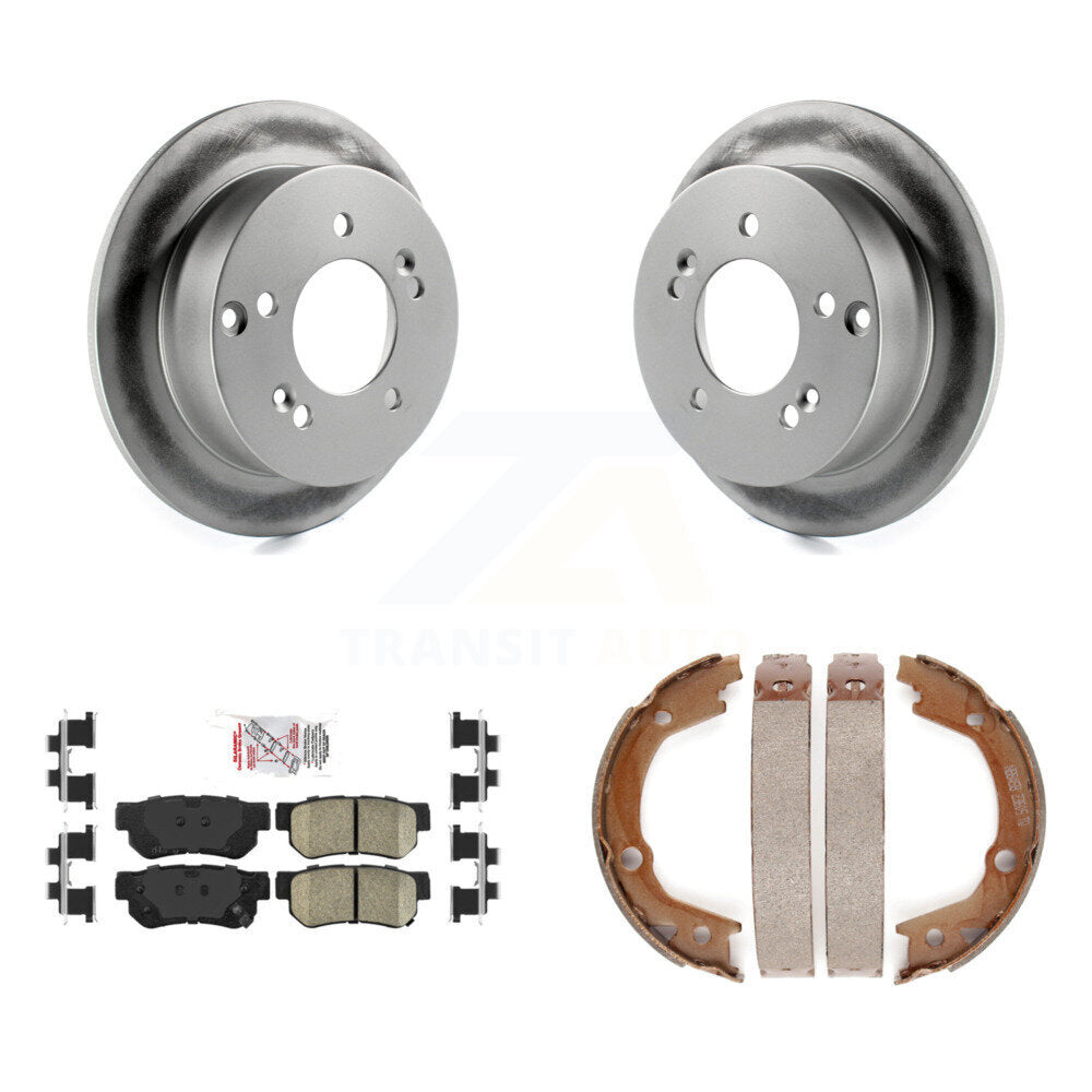 Transit Auto KGA-106518 Disc Brake Kit for 2005-2010 Hyundai Sonata, Kia Optima and More - Rear