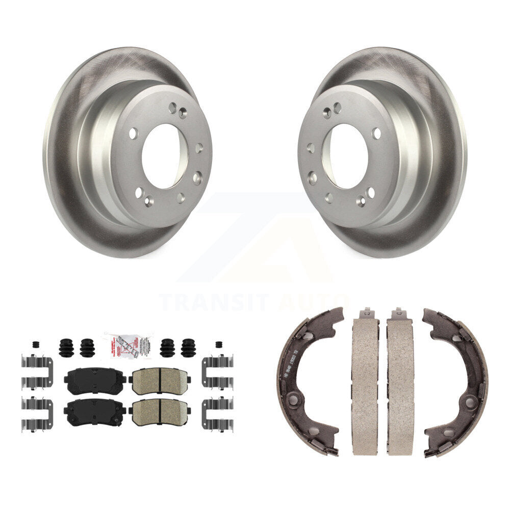 Transit Auto KGA-106529 Disc Brake Kit for 2009-2015 Hyundai Elantra, Hyundai Tucson - Rear