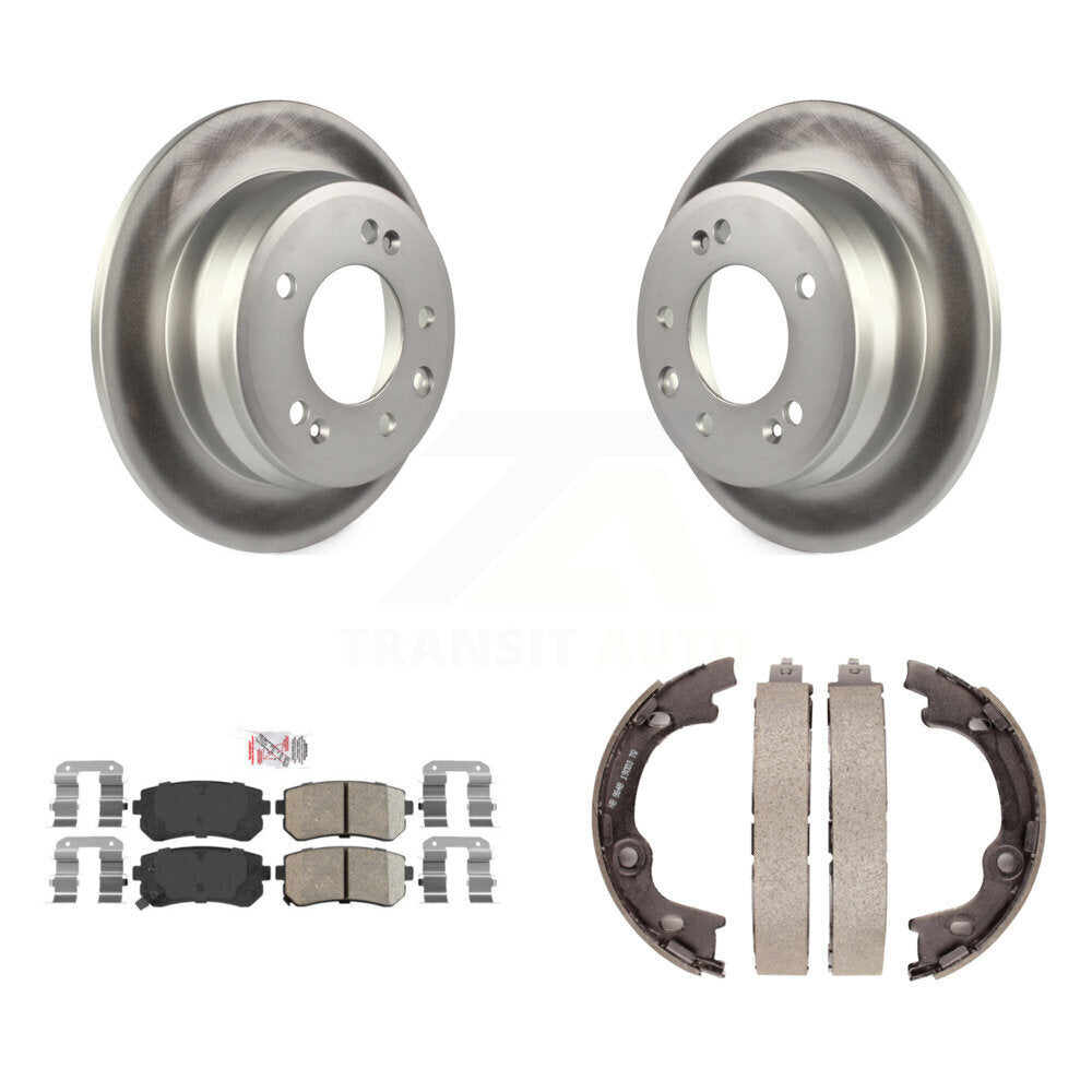 Transit Auto KGA-106530 Disc Brake Kit for 2009-2015 Hyundai Elantra, Hyundai Tucson - Rear
