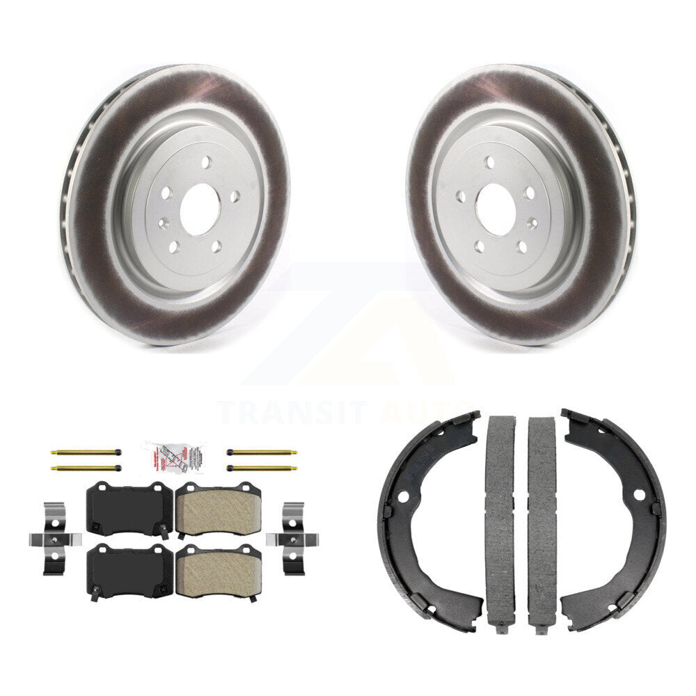 Transit Auto KGA-106535 Disc Brake Kit for 2009-2015 Cadillac CTS, Chevrolet Camaro - Rear