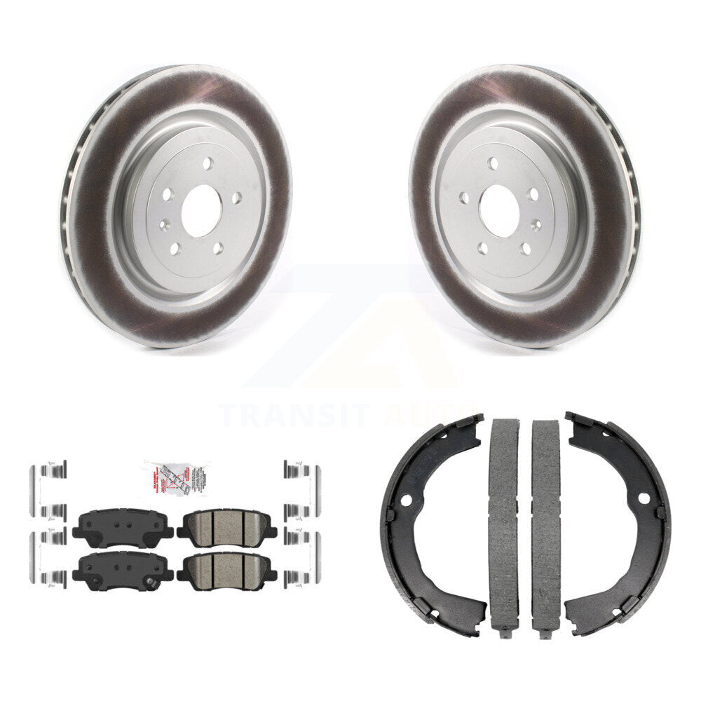 Transit Auto KGA-106538 Disc Brake Kit for 2015 Cadillac CTS - Rear
